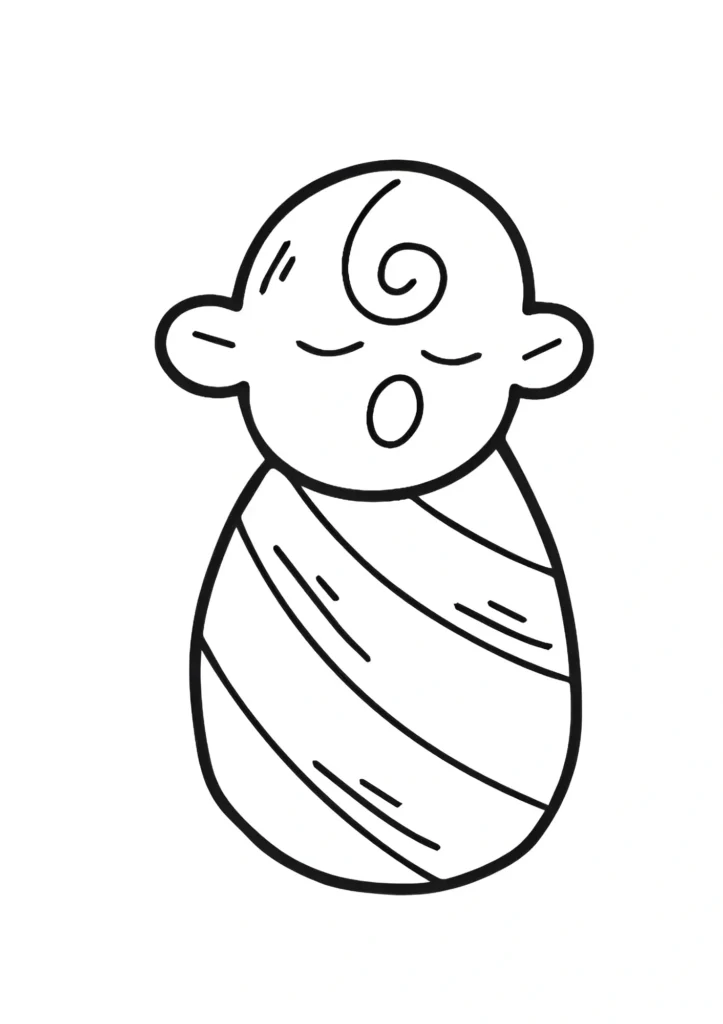 baby coloring pages