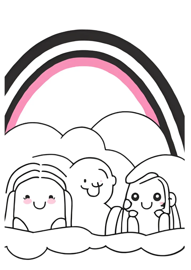 Rainbow Friends Coloring Pages