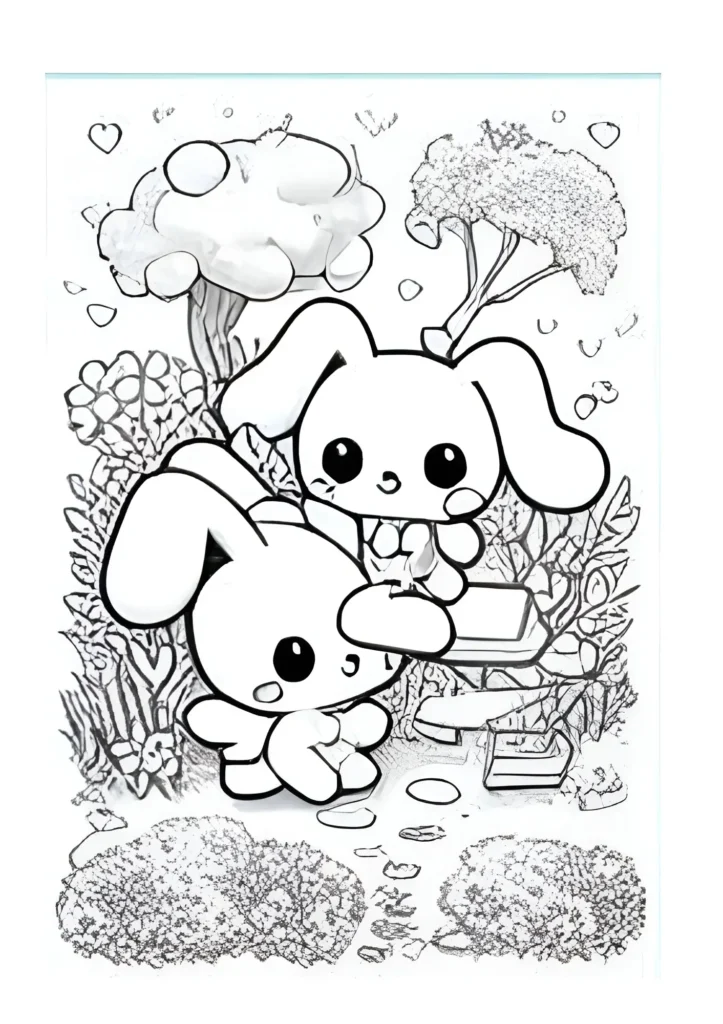  Cinnamoroll Coloring Pages