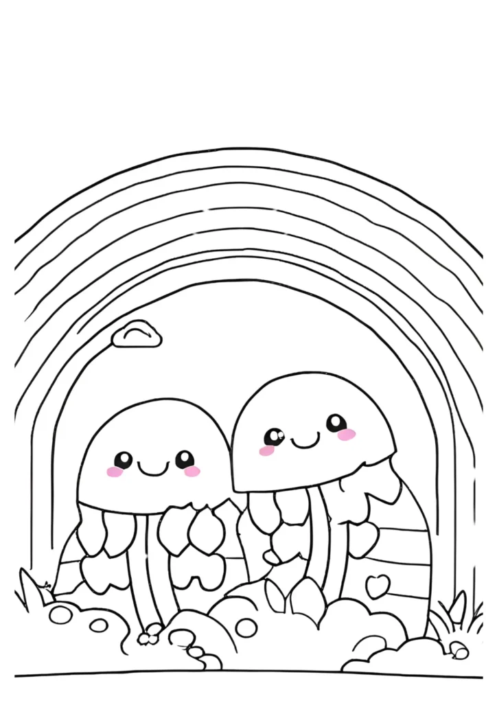 Rainbow Friends Coloring Pages