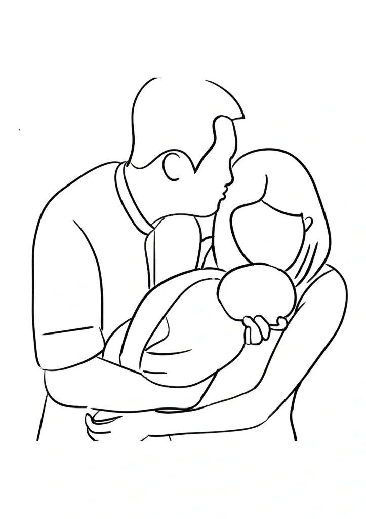 baby coloring pages