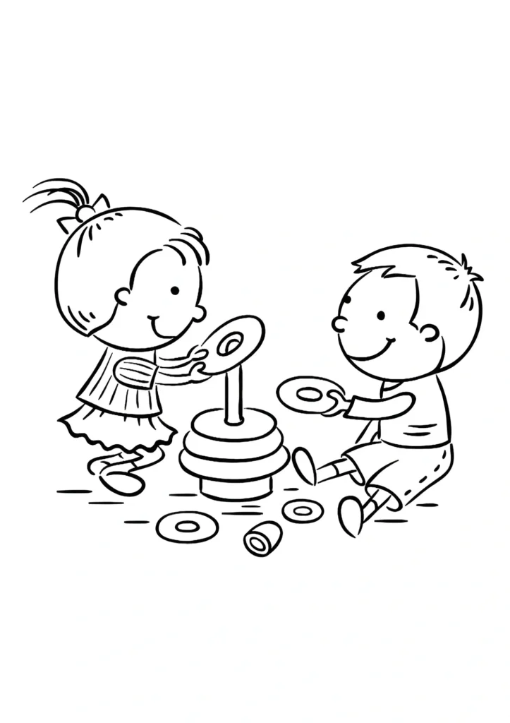 Baby Coloring Pages