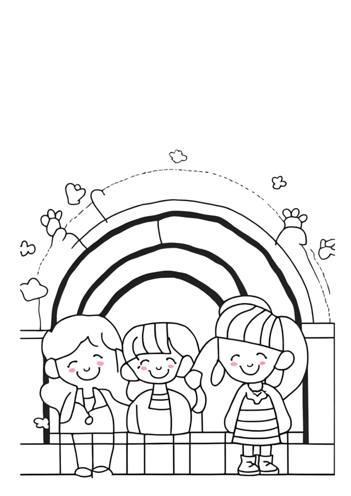 Rainbow Friends Coloring Pages