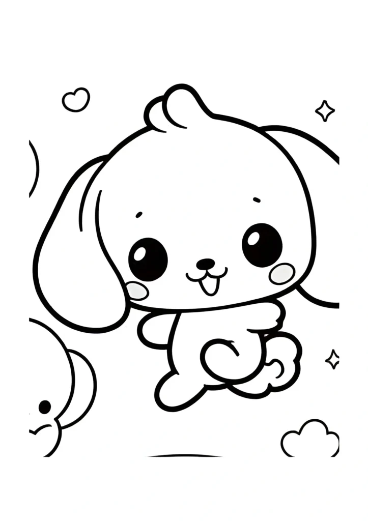  Cinnamoroll Coloring Pages