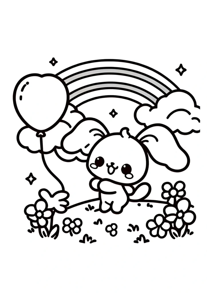  Cinnamoroll Coloring Pages