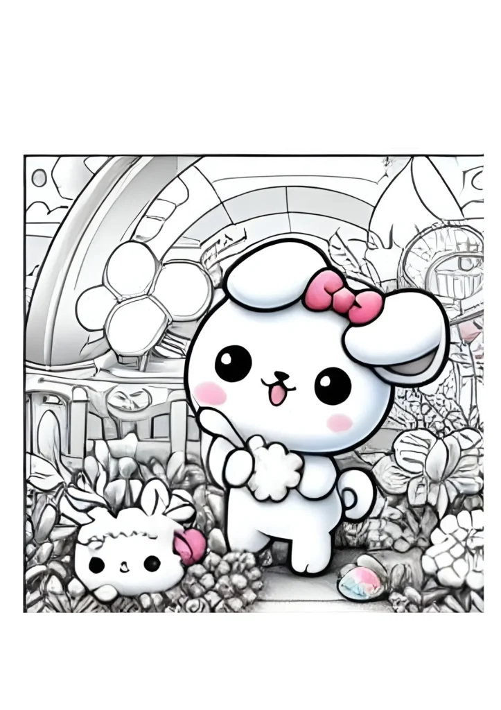  Cinnamoroll Coloring Pages