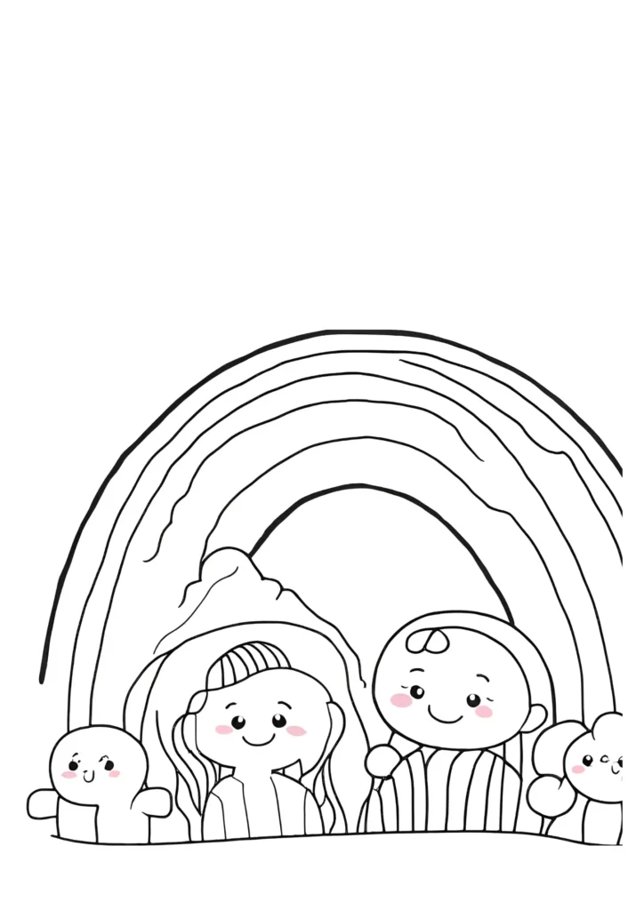 Rainbow Friends Coloring Pages