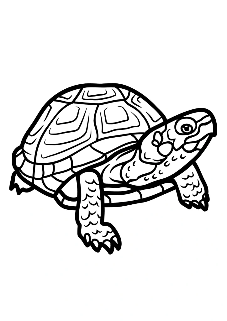  turtle coloring pages