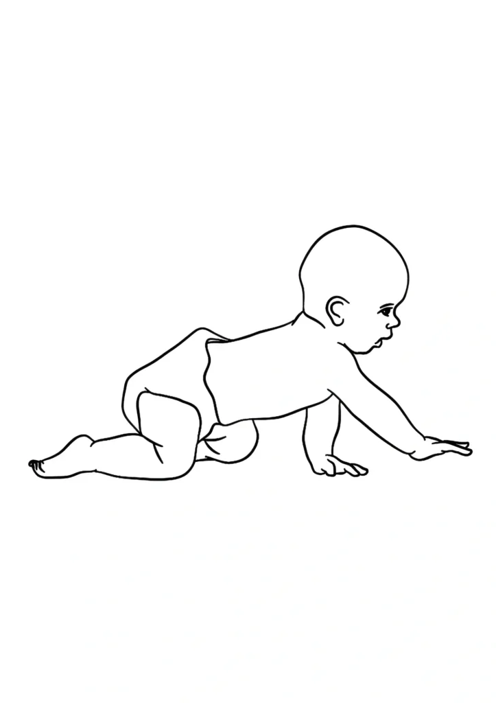 baby coloring pages