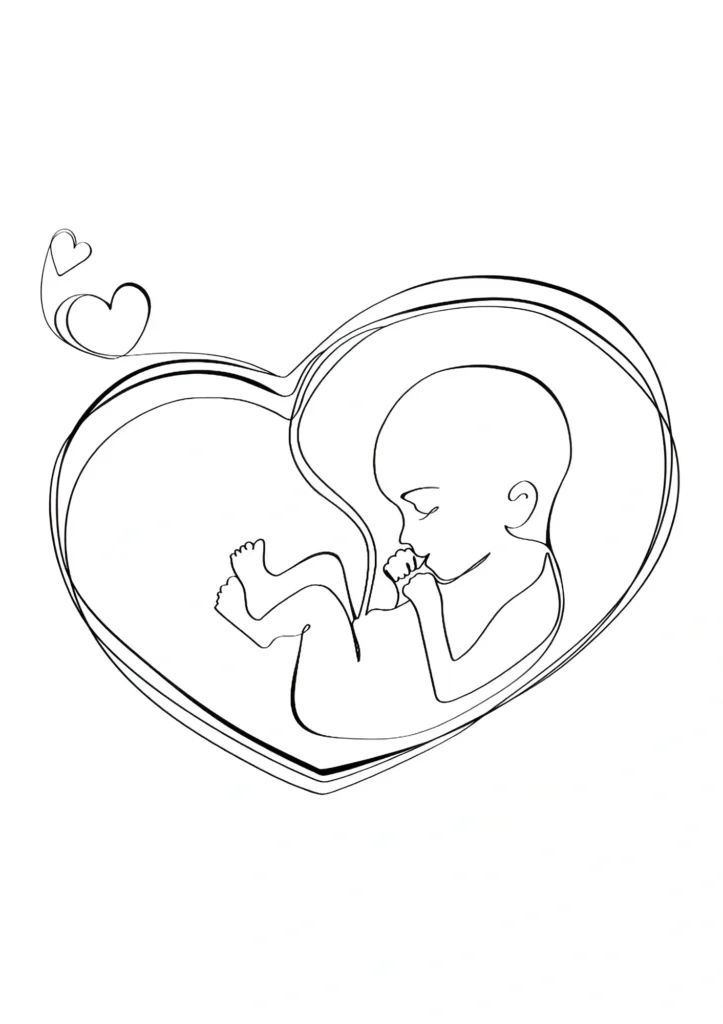 baby coloring pages