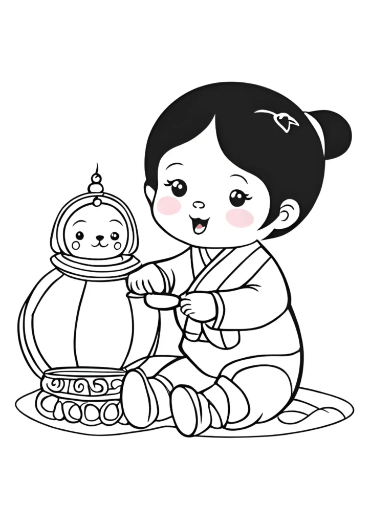 baby coloring pages