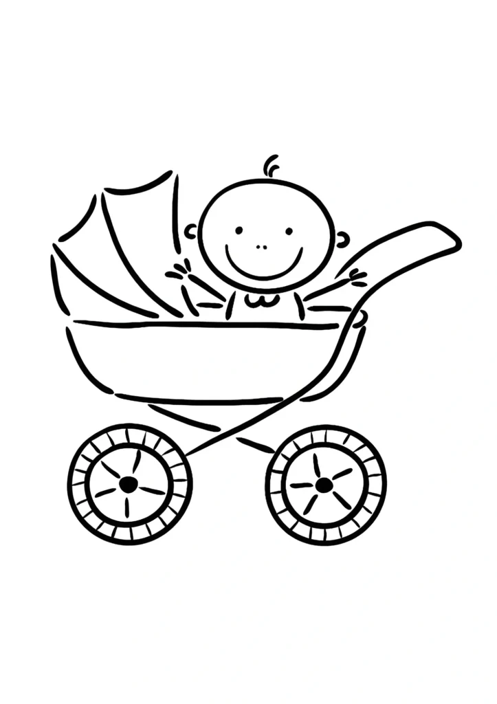 baby coloring pages