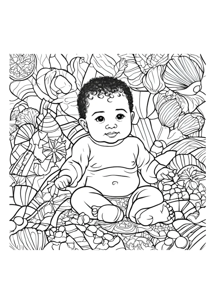 baby coloring pages