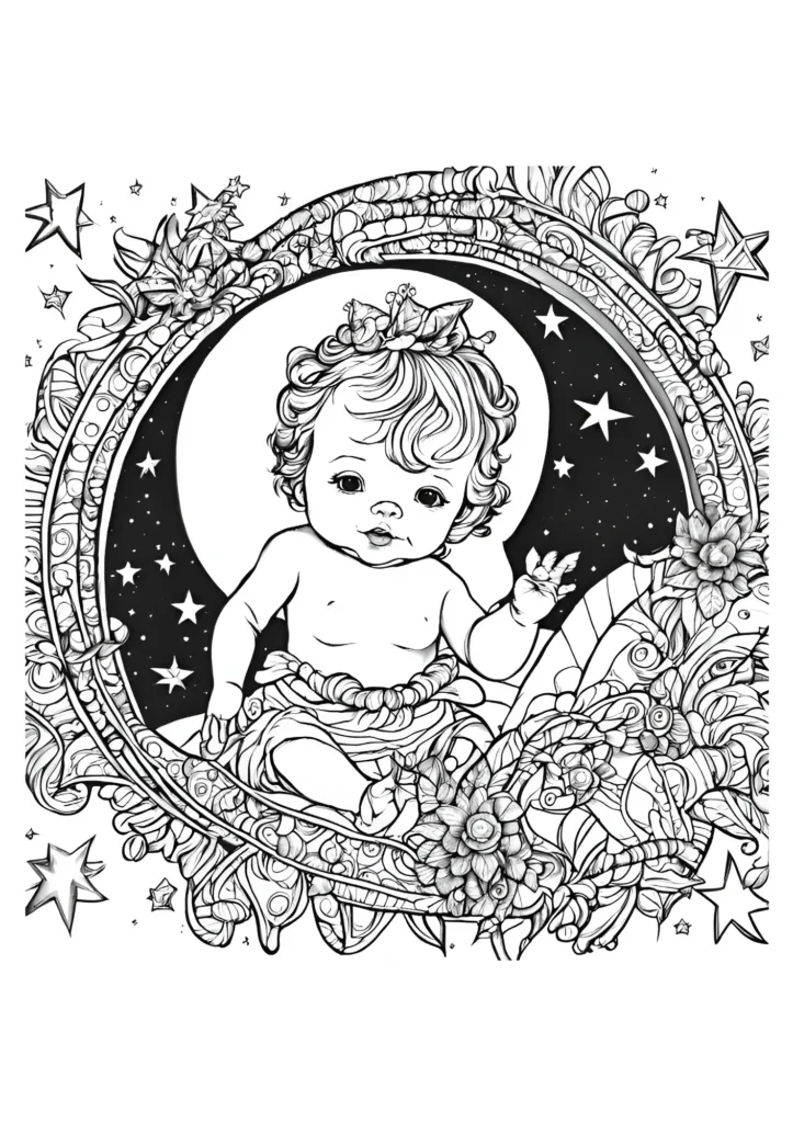 baby coloring pages