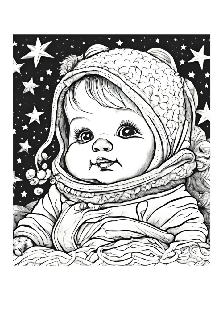 baby coloring pages