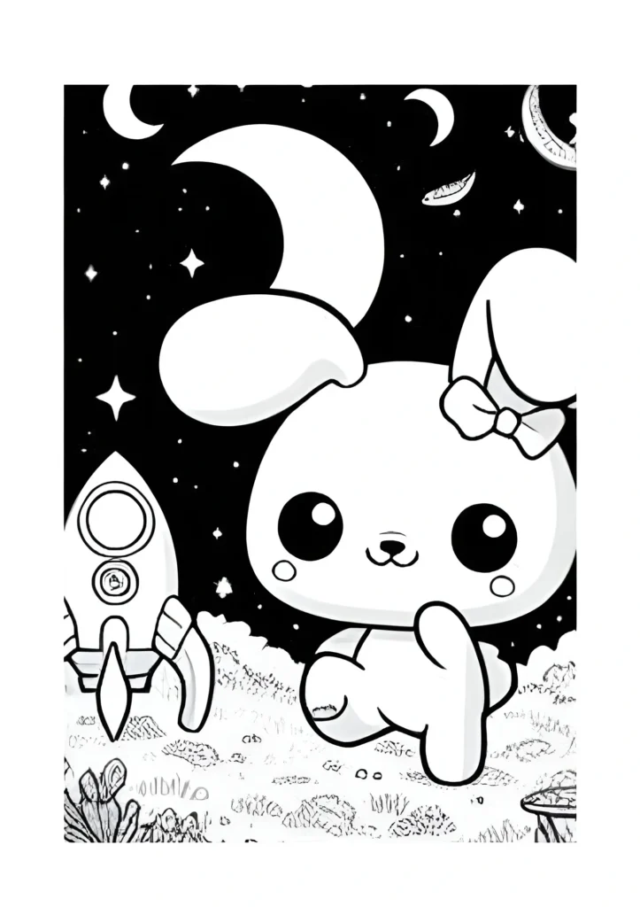  Cinnamoroll Coloring Pages