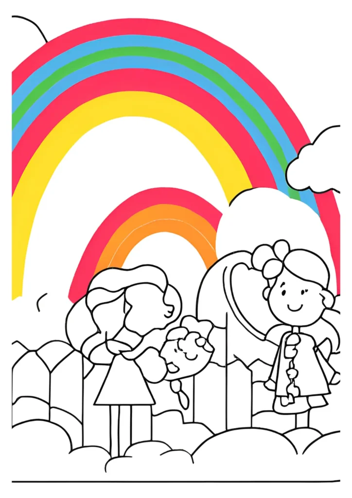 Rainbow Friends Coloring Pages