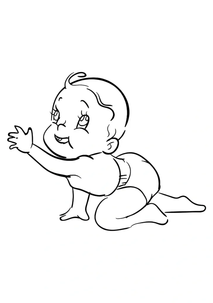 baby coloring pages