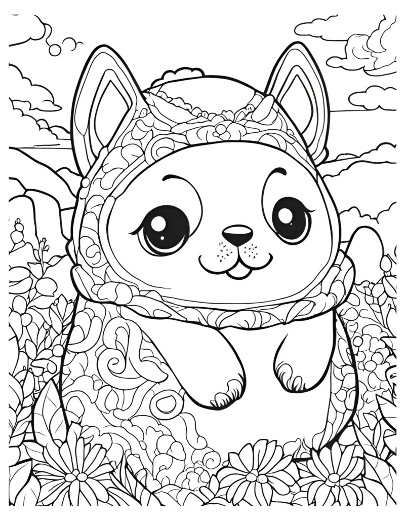 Squishmallow Coloring Pages