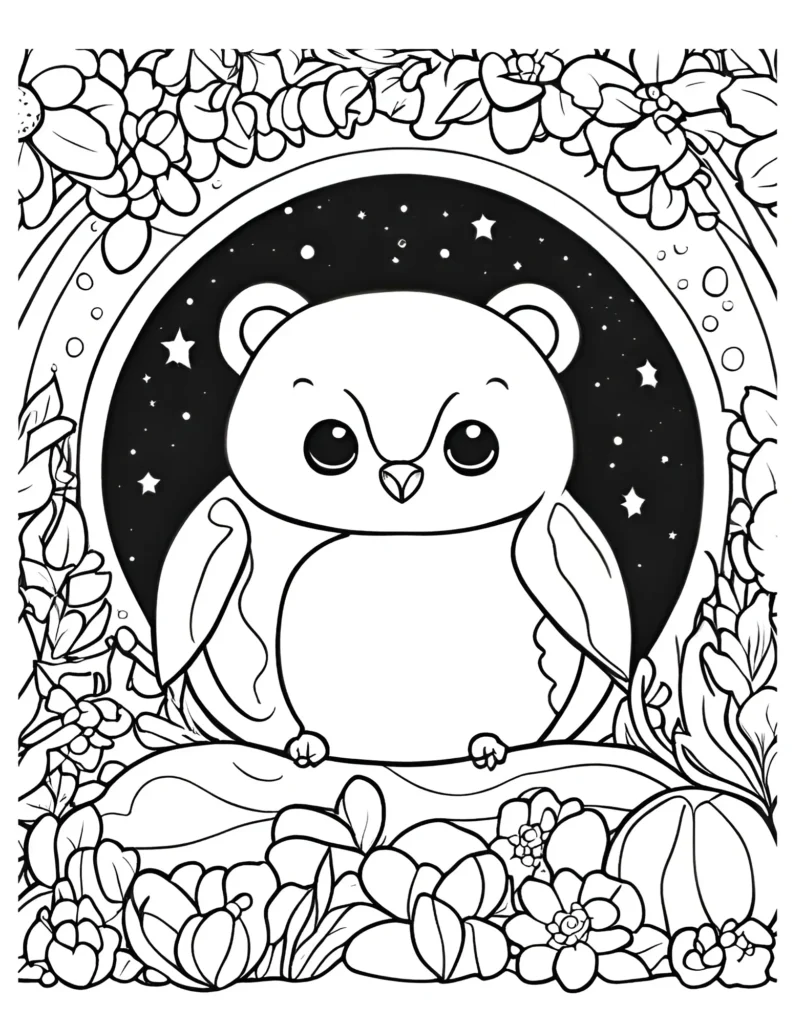 Squishmallow Coloring Pages