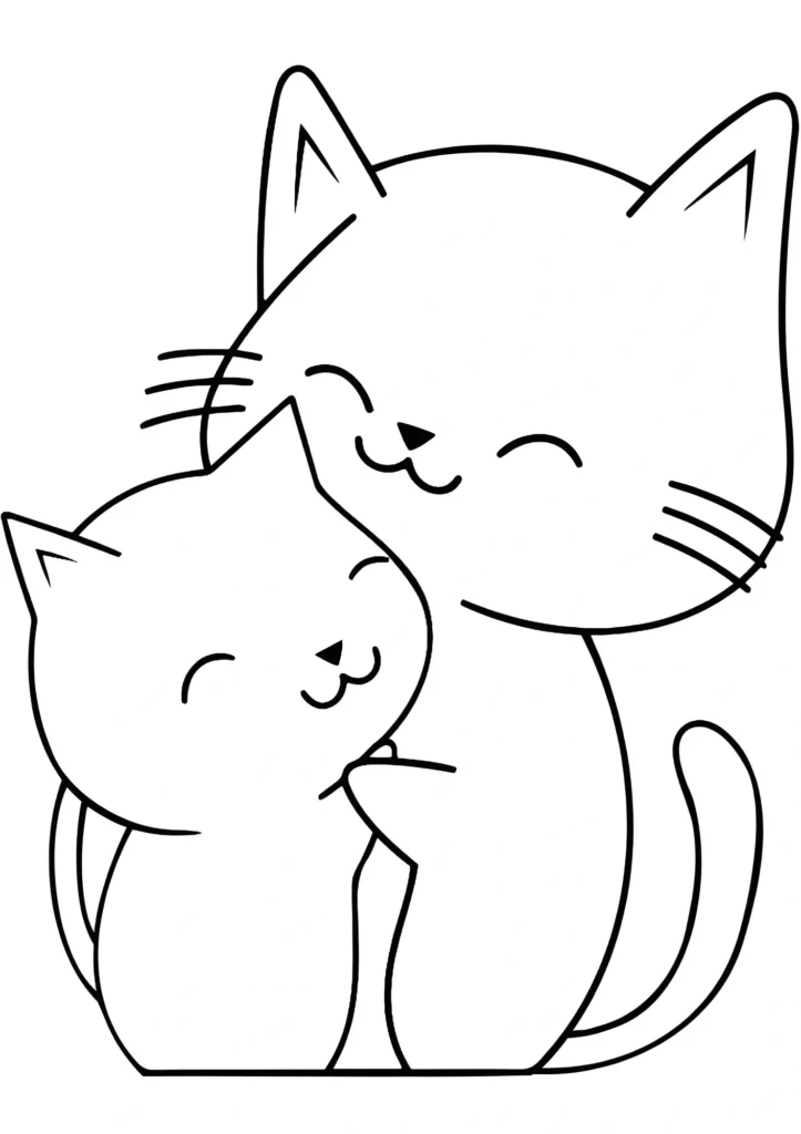 kitten coloring pages