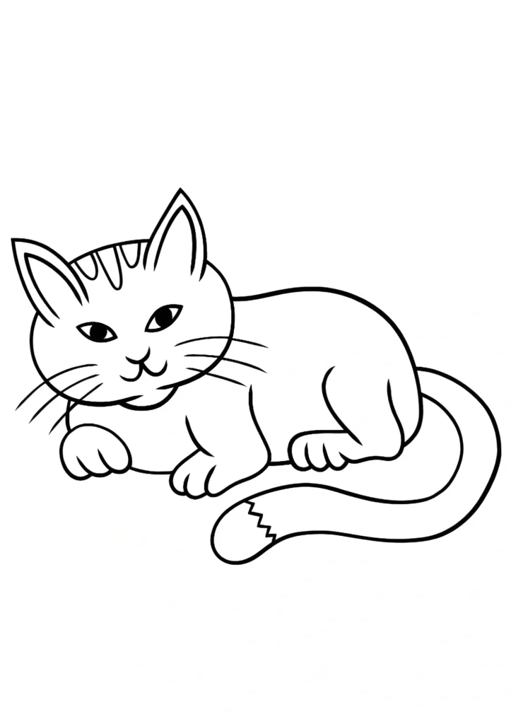 kitten coloring pages