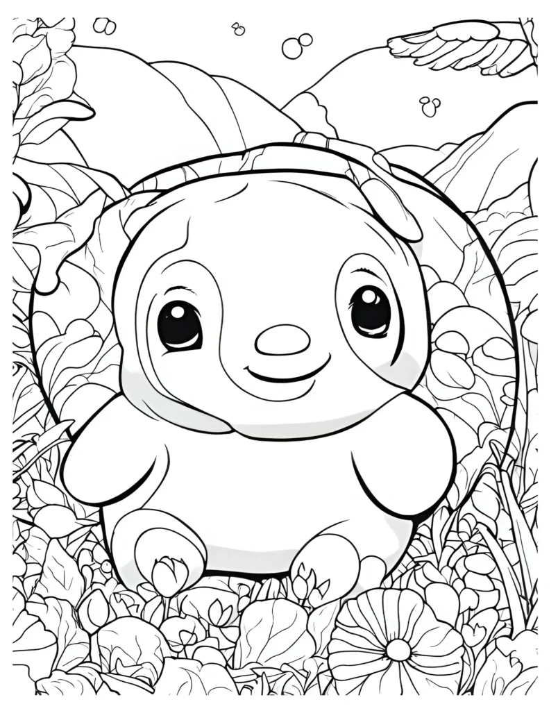 Squishmallow Coloring Pages