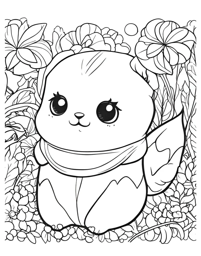 Squishmallow Coloring Pages