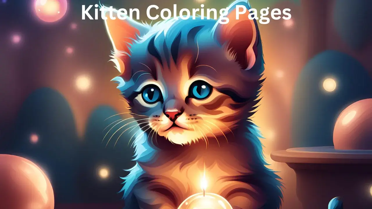 Kitten Coloring Pages