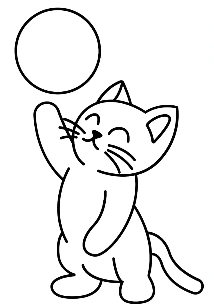 kitten coloring pages