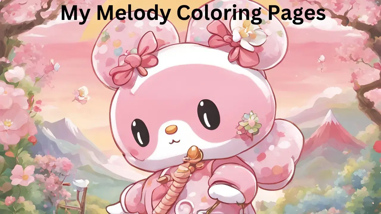 My Melody Coloring Pages