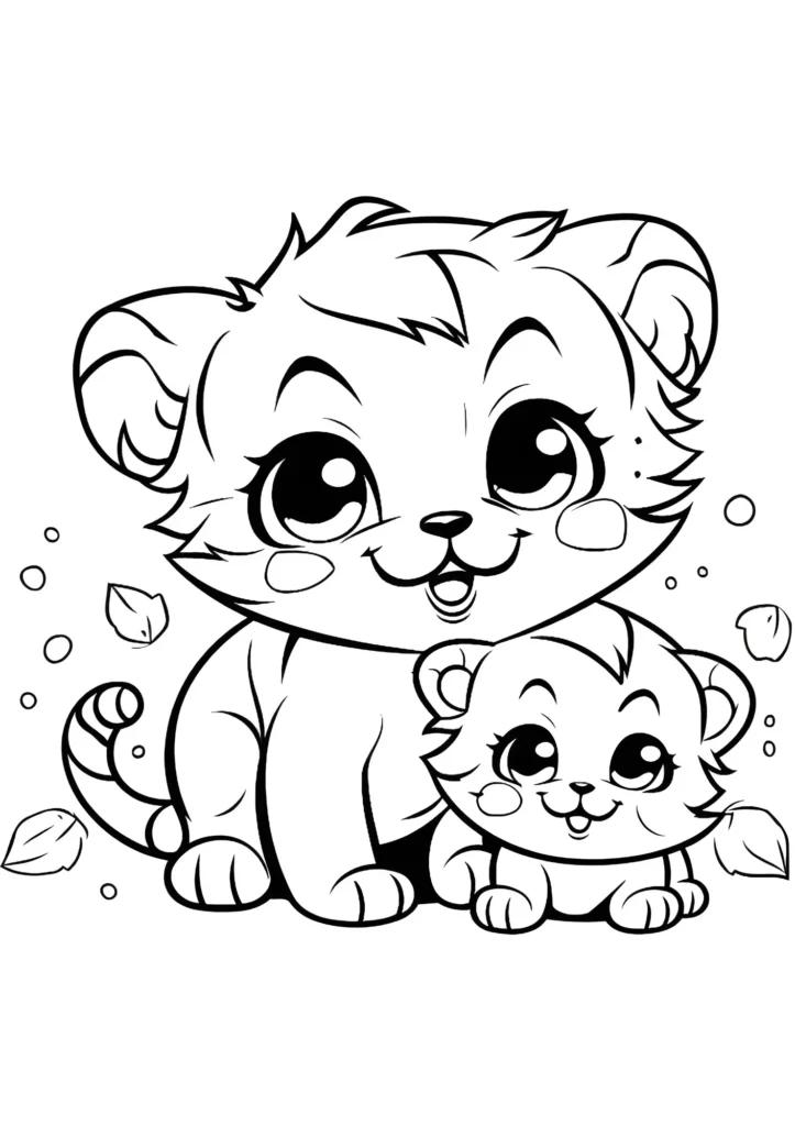 kitten coloring pages