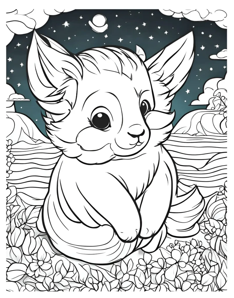 Squishmallow Coloring Pages