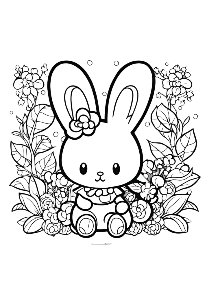 My Melody Coloring Pages