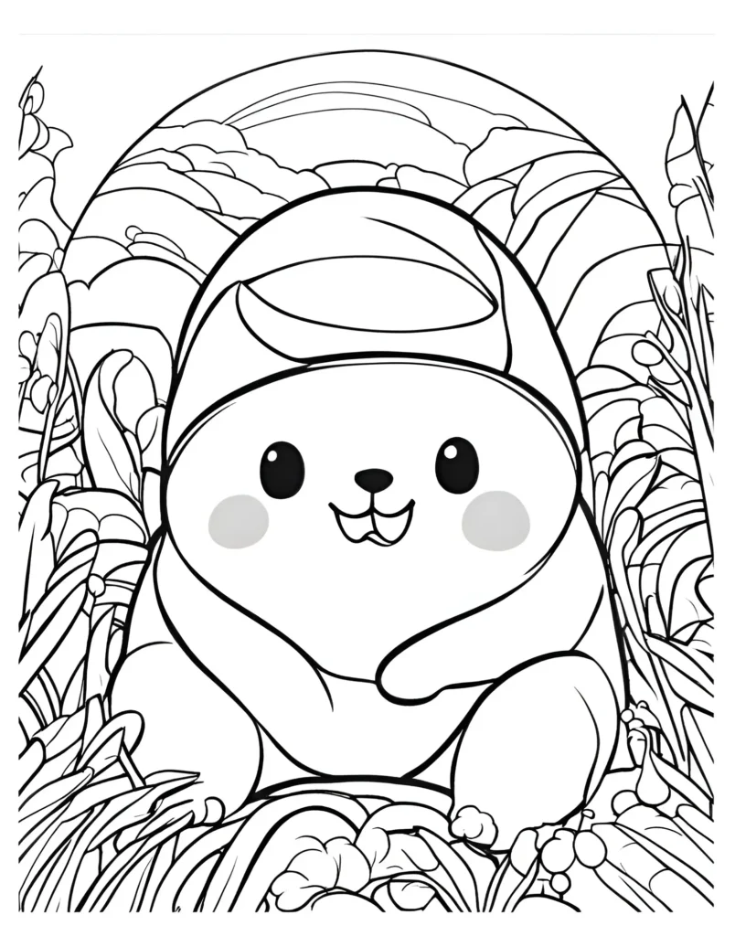 Squishmallow Coloring Pages