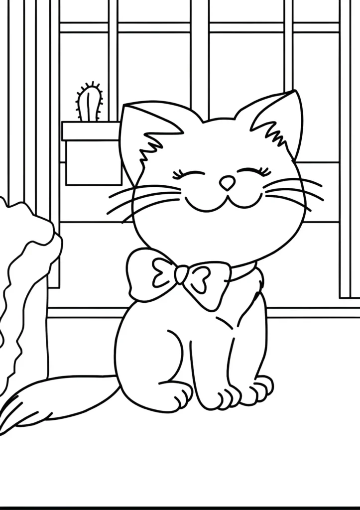 kitten coloring pages