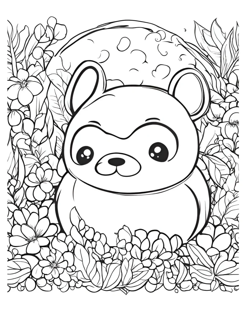 Squishmallow Coloring Pages