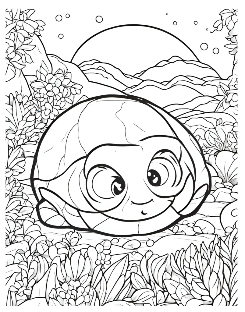 Squishmallow Coloring Page