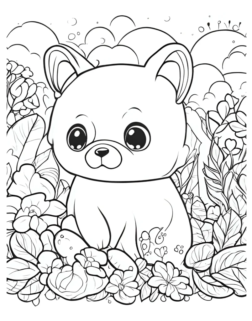 Squishmallow Coloring Page