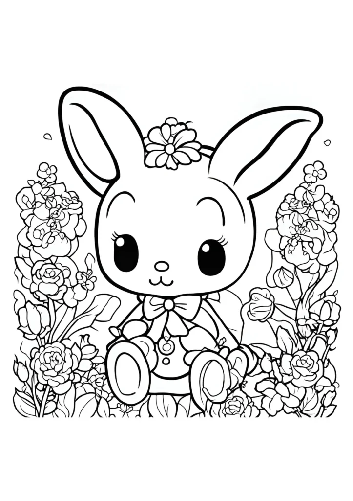 My Melody Coloring Pages