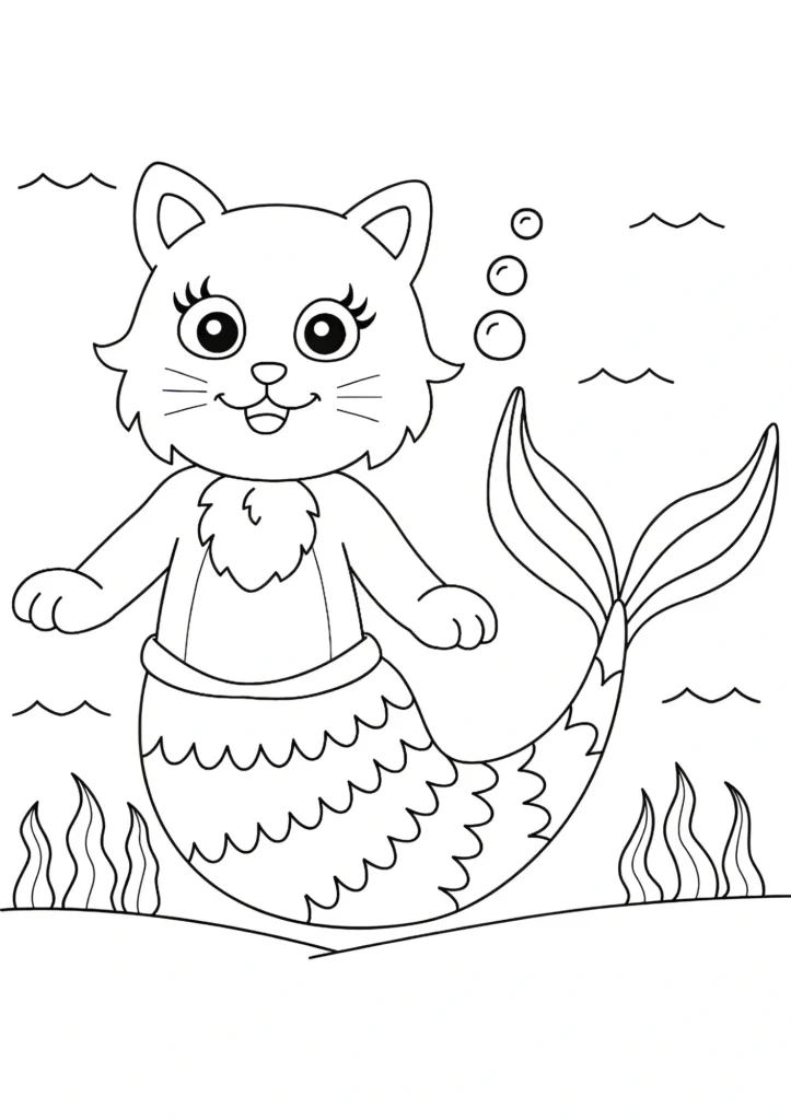 kitten coloring pages