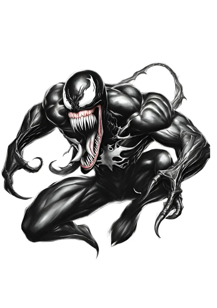 Venom Coloring Pages