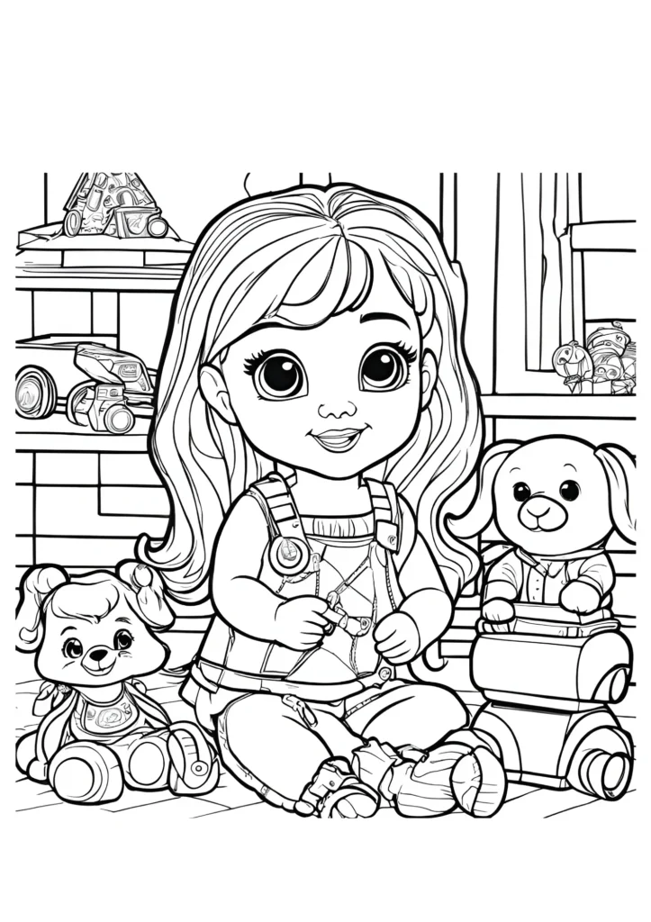  Gabby Dollhouse Coloring Pages 