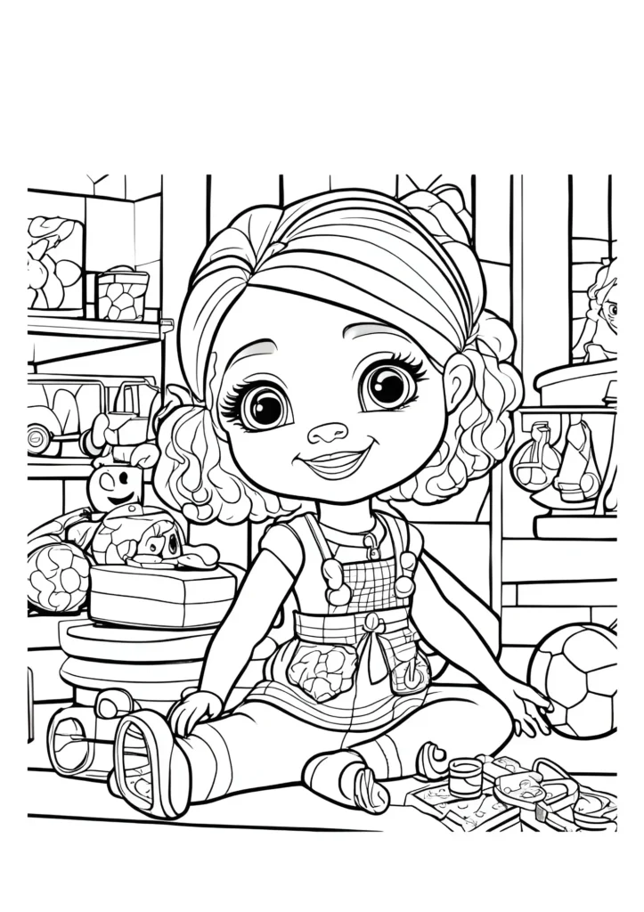  Gabby Dollhouse Coloring Pages 