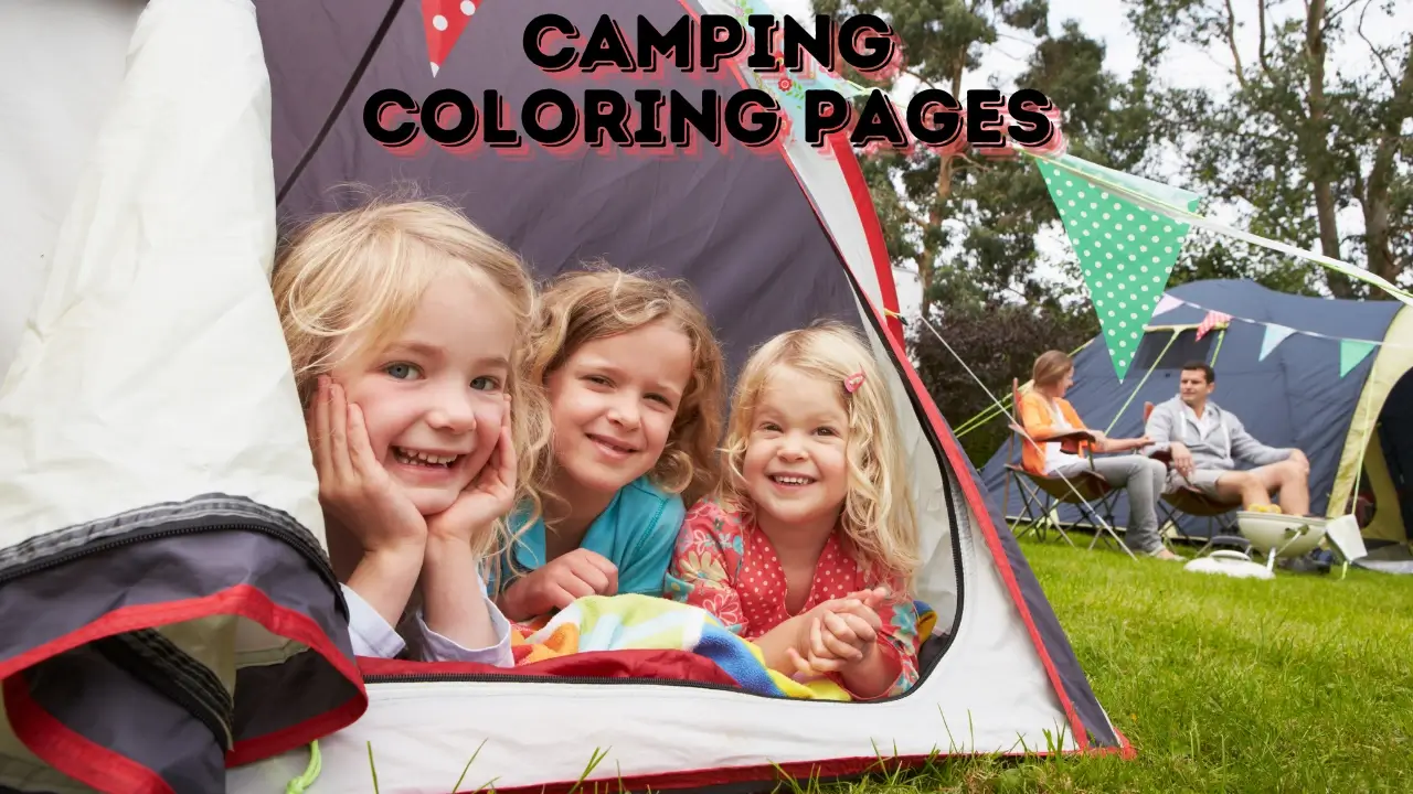 Camping Coloring Pages