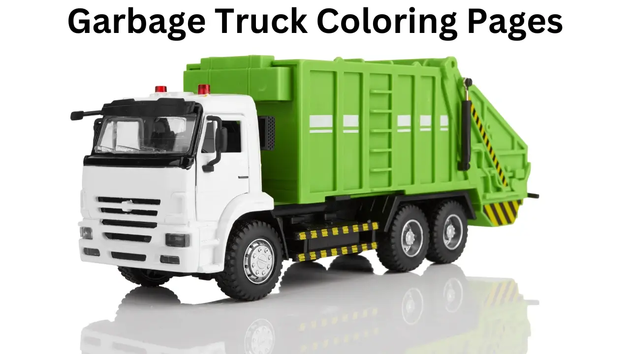 Garbage Truck Coloring Pages