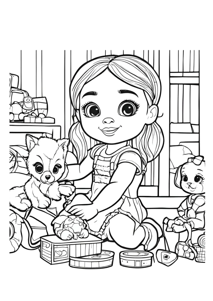  Gabby Dollhouse Coloring Pages 