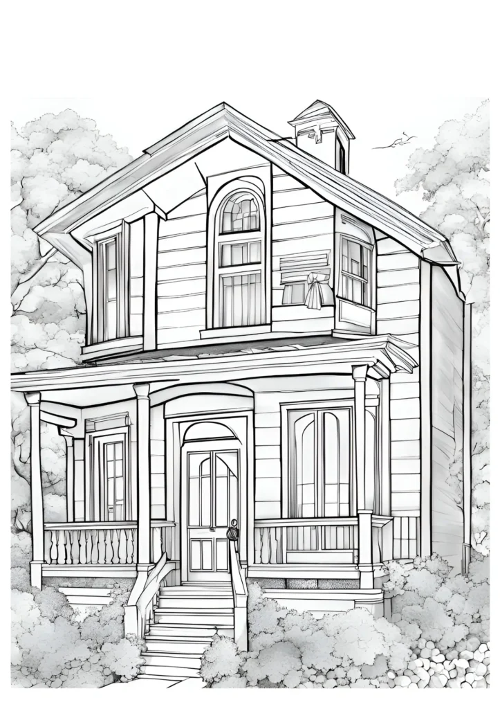  Gabby Dollhouse Coloring Pages 