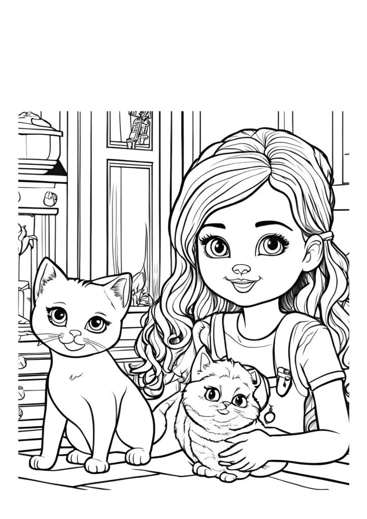  Gabby Dollhouse Coloring Pages 