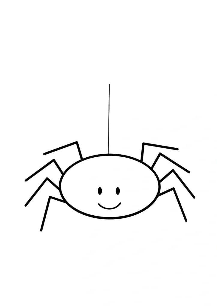 Spider Coloring Pages